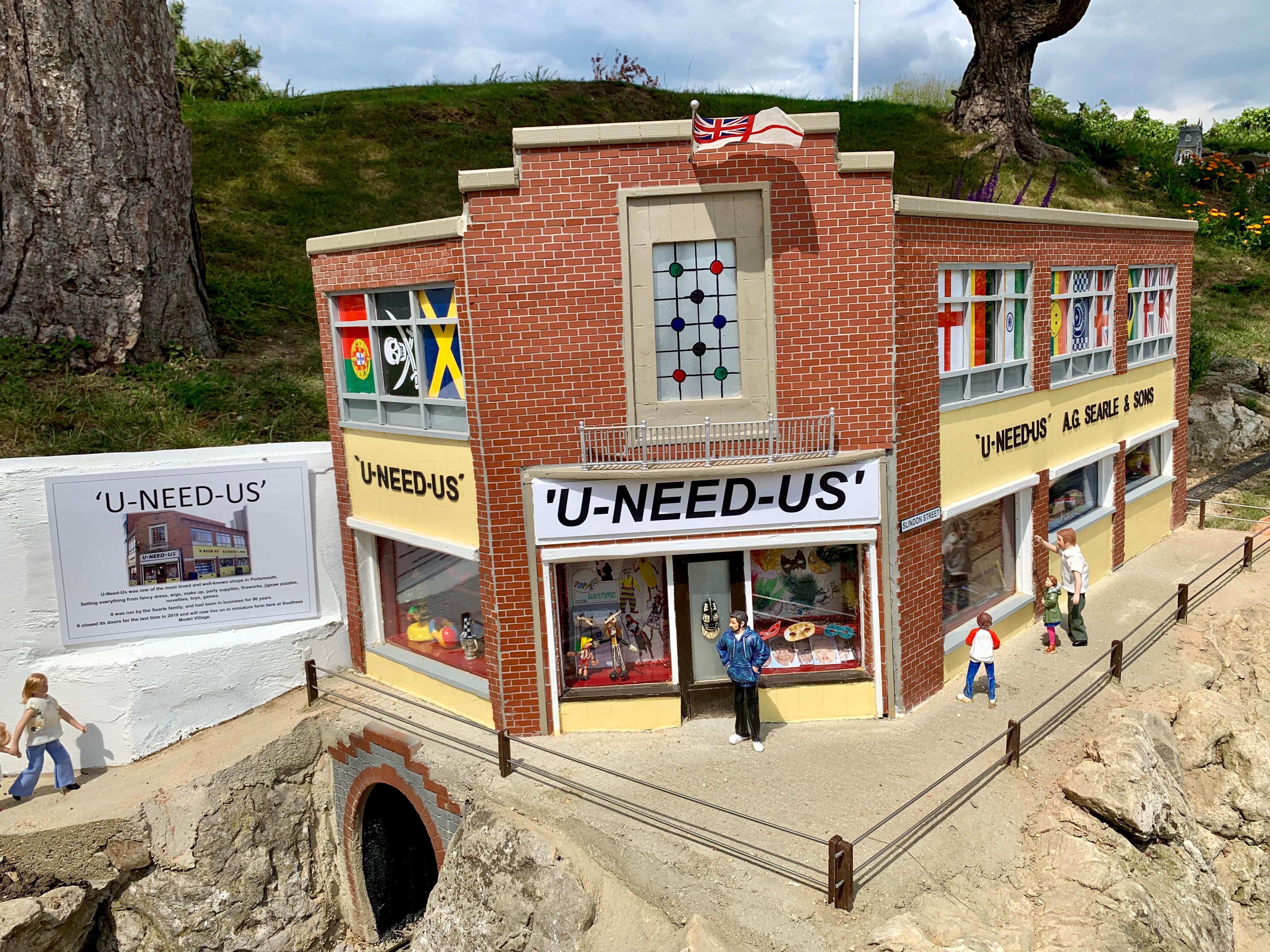 U-Need-Us Shop Model